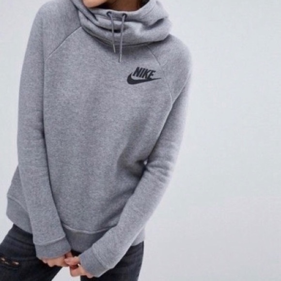 nike cowl neck sweatshirt